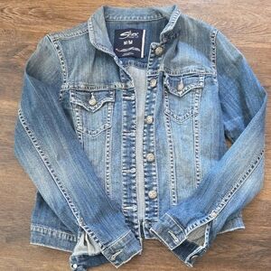 Silver Jeans Blue Jean Jacket